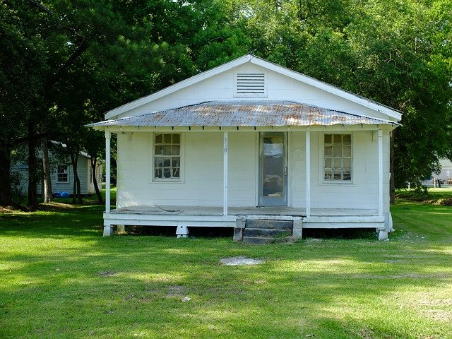 starý bungalov